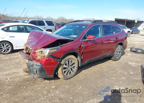 2021 Subaru Outback Premium from USA, damaged, VIN 4S4BTACC6M3170584
